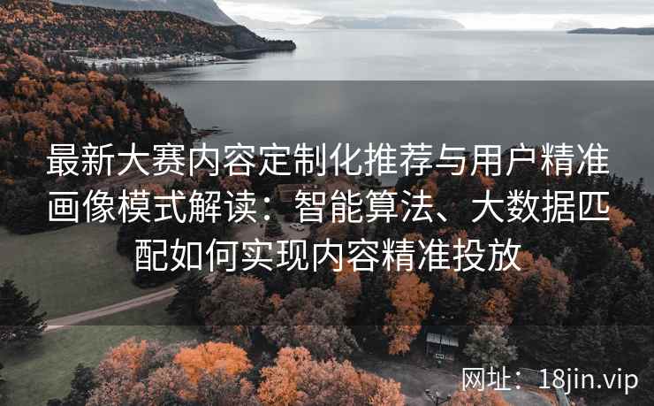 最新大赛内容定制化推荐与用户精准画像模式解读：智能算法、大数据匹配如何实现内容精准投放